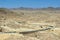 Road passing through Sahara desert