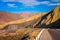 Road through the Quebrada de Humahuaca Mountains