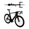 Road racing bike silhouette 2in1 C