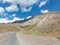 Road that runs through the Cajon del Maipo in the province of Ch