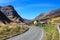 Road through the Scottish Highlands, Glencoe, UK