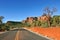 Road through Sedona