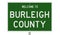 Road sign for Burleigh County