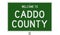 Road sign for Caddo County