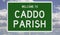 Road sign for Caddo Parish