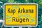 Road sign Cape Arkona