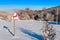 Road sign - the challenges ahead , close-up