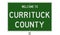 Road sign for Currituck County