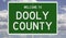 Road sign for Dooly County