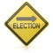 Road Sign - Election Ahead