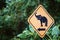 Road sign elephant