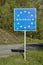 Road sign EU member state Sweden