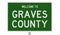 Road sign for Graves County