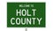 Road sign for Holt County