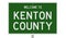 Road sign for Kenton County