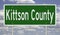 Road sign for Kittson County