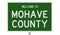 Road sign for Mohave County