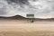 Road sign in Namibia. Desert streets to exclusive travel destinations