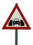 Road sign - one vehicle width