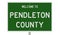 Road sign for Pendleton County