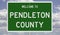 Road sign for Pendleton County