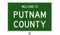 Road sign for Putnam County