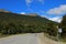 Road sign ruta route 3, Tolhuin near Ushuaia, Tierra Del Fuego, Patagonia, Argentina