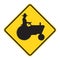 Road Sign Warning - Tractor