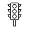 Road signals, signal, traffic, signs fully editable vector icon