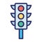 Road signals, signal, traffic, signs fully editable vector icon