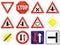 Road signs used in Slovakia