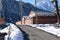 Road and snow in kumrat valley