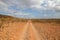 The road on Socotra island, Indian ocean, Yemen