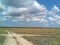 Road in the steppe