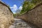 Road Between Stone Walls