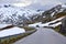 Road in Sunnmore Alps, Norway