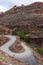 Road Switchbacks near Hunter Canyon