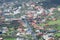 Road TF-12 in Anaga Rural Park - view on La Laguna valley, Tenerife, Canary Islands