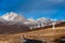 Road in Tibetan area of Sichuan, China