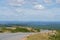 Road to Acadia National Park on Cadillac Mountain