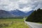 Road to Arthur`s Pass, New Zealand