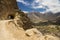 Road to Cruz del Condor lookout point, Colca Valley, Arequipa, P