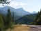 Road to East Glacier National Park