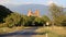 Road to Gremi Fortress and Monastery in Alazani Valley, Georgia