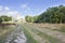 The road to the Holy Cross Monastery, Poland