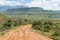 Road to Injisuthi in Giants Castle section, Maloti Drakensberg P