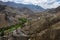 Road to Lamayuru moonland in summer, Leh, Ladakh, India