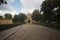 The road to the Leopold Gate, the entrance to the fortress Vysehrad, Prague