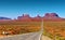 Road to Monument Valley