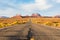 Road to the Monument Valley